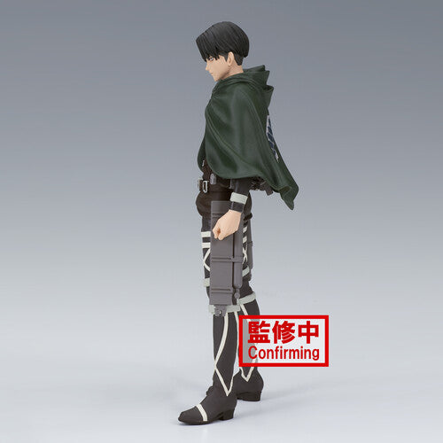 Banpresto Attack on Titan The Final Season Levi Statue - Collectible Anime Figure