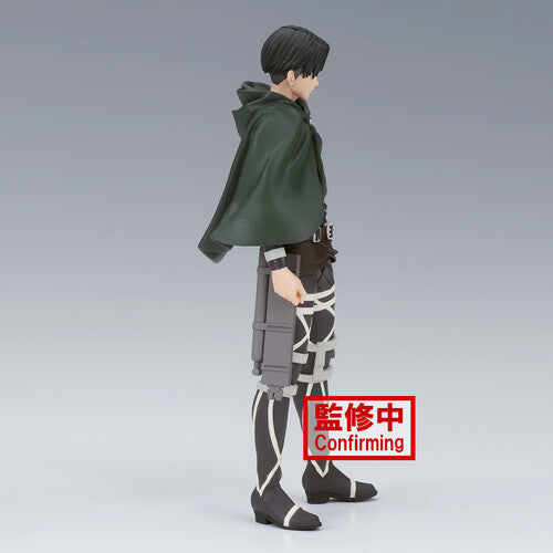Banpresto Attack on Titan The Final Season Levi Statue - Collectible Anime Figure