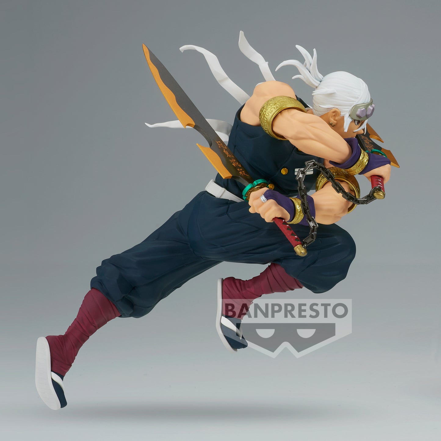 Demon Slayer Kimetsu no Yaiba Tengen Uzui Vibration Stars Figure - Collectible Anime Statue