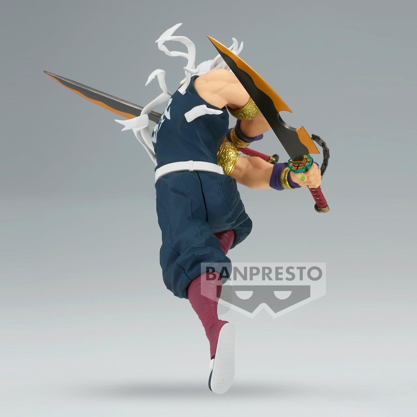 Demon Slayer Kimetsu no Yaiba Tengen Uzui Vibration Stars Figure - Collectible Anime Statue