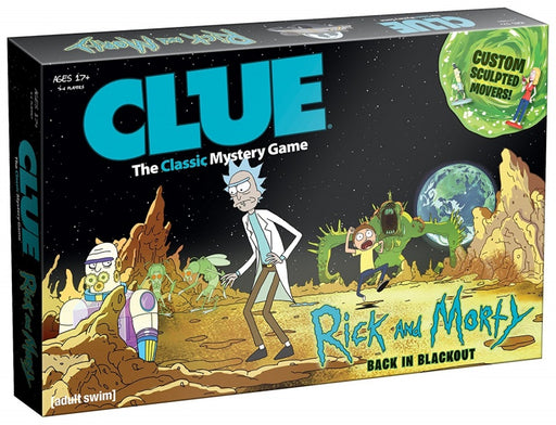 Rick and Morty Clue Collector's Edition Board Game Box