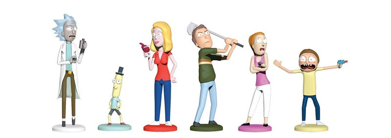 Rick and Morty Clue Collector's Edition Board Game Character Game Pieces