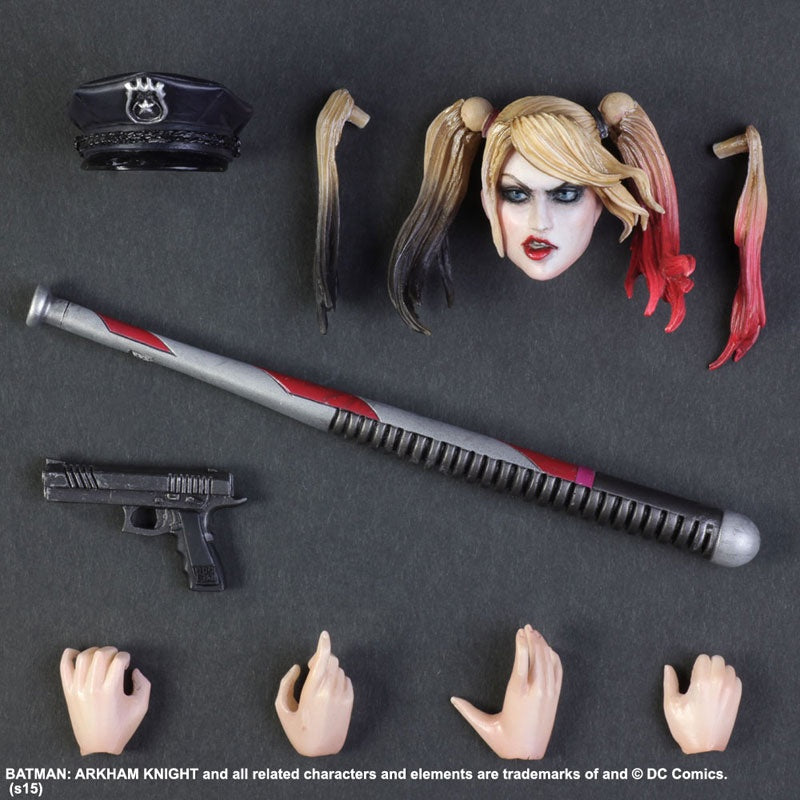 Harley Quinn Play Arts Kai Action Figure Collectible No. 4 Optional Accessories