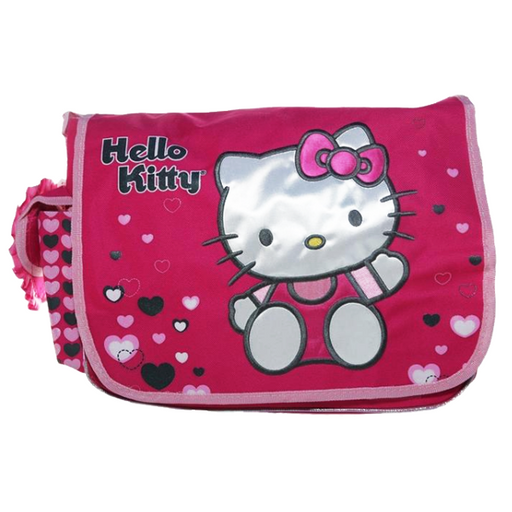 Hello Kitty Pink Hearts Messenger Bag