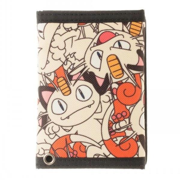 Pokemon Meowth Trifold Wallet Back View