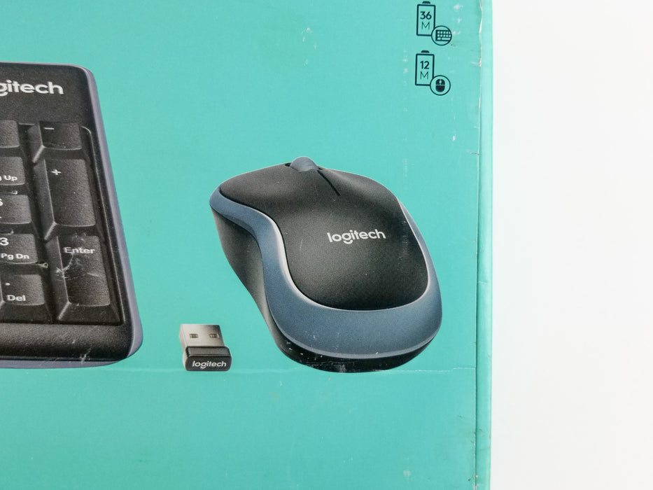 Logitech MK270 Wireless Keyboard & Mouse Combo Box