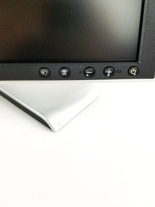Dell 1908FP Silver and Black 19" LCD Monitor Control Buttons