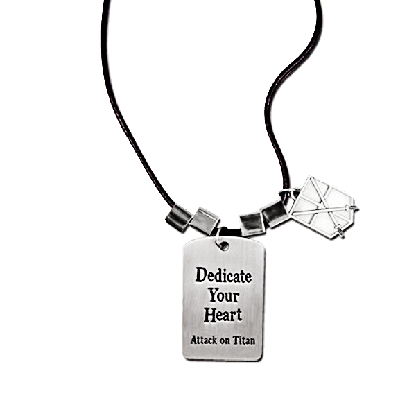 Attack on Titan Dedicate Your Heart Necklace