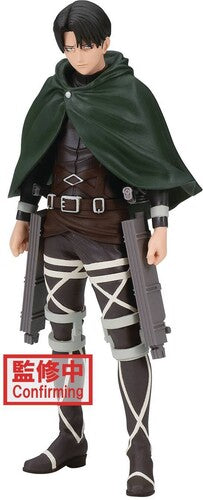 Banpresto Attack on Titan The Final Season Levi Statue - Collectible Anime Figure