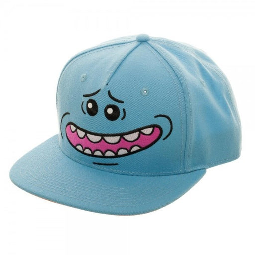 Rick and Morty Blue Mr. Meeseeks Hat Front Angle