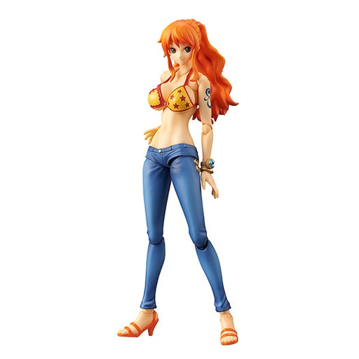 One Piece Nami Punk Hazard Variable Action Heroes Collectible Figure without Staff