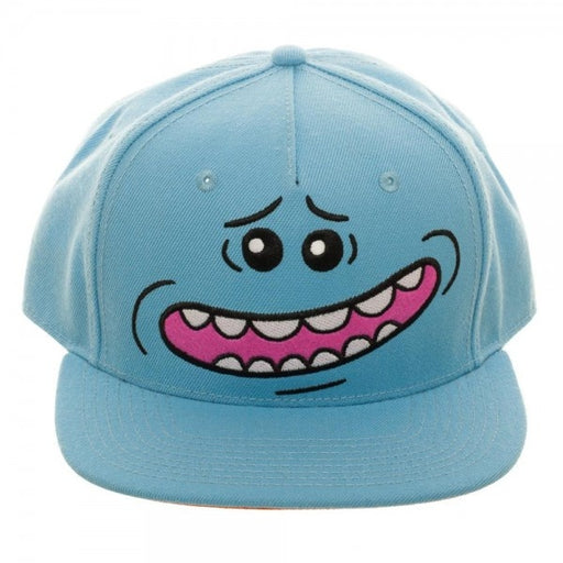 Rick and Morty Blue Mr. Meeseeks Hat Front
