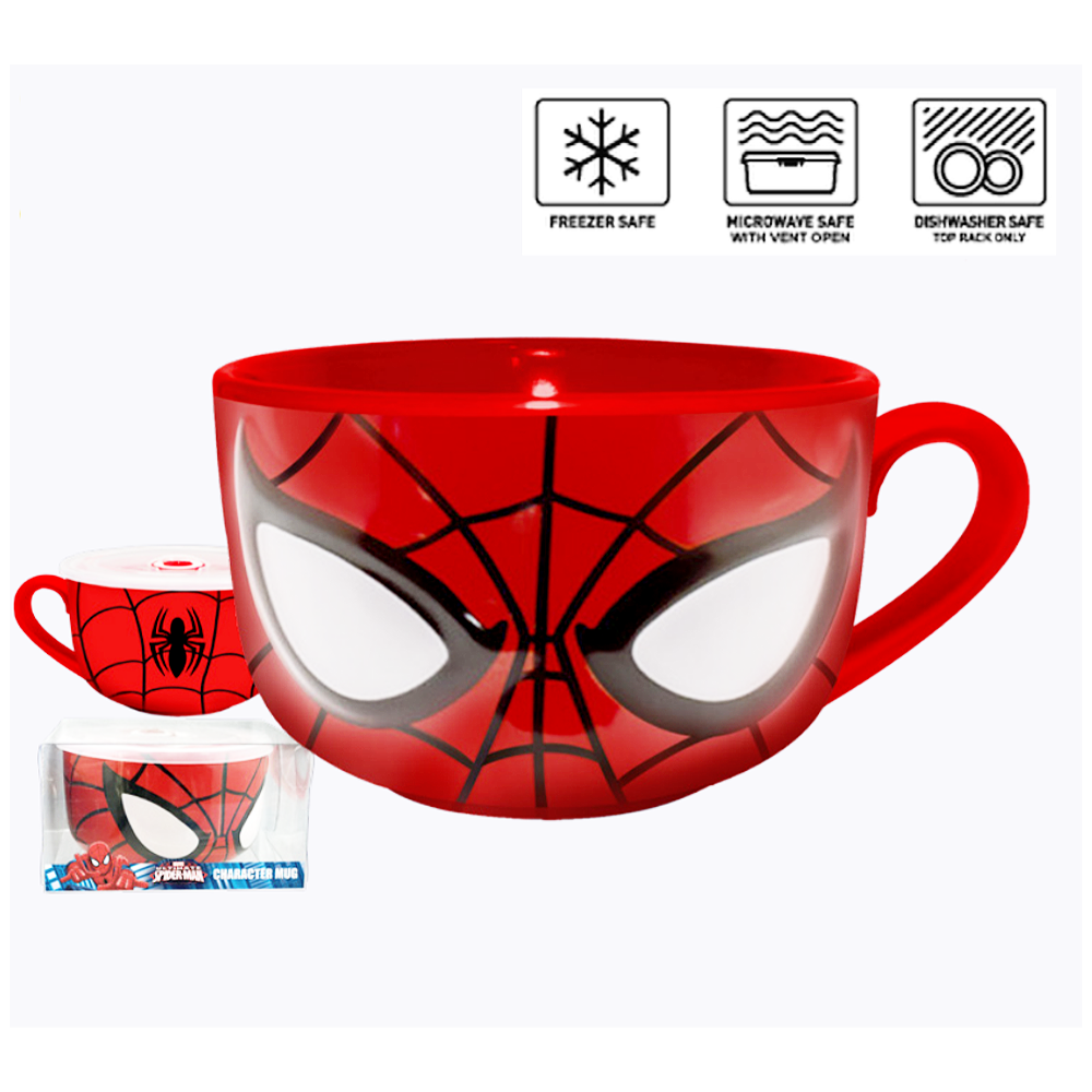 Marvel Ultimate Spiderman 24 oz Ceramic Mug — Epic Findings, Inc.