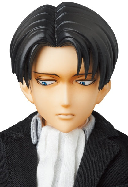 Attack on Titan Captain Levi Ackerman Eyes Looking Left Close Up