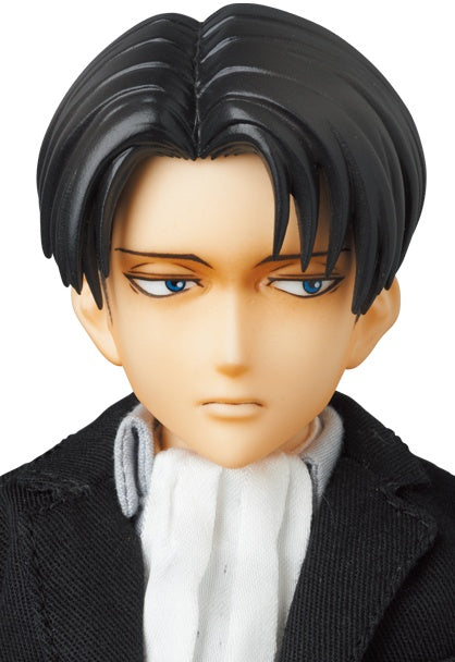 Attack on Titan Captain Levi Ackerman Eyes Looking Right Close Up