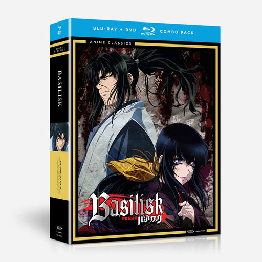 Basilisk The Complete Series Blu-Ray DVD Combo Pack Front Cover
