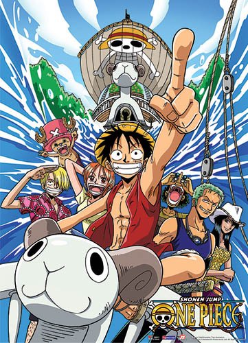 One Piece Onward Voyage Wall Art Scroll