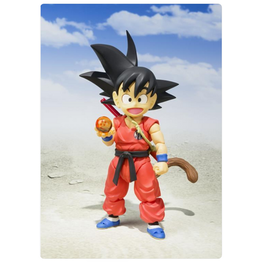 Kid Son Goku Holding 4 Star Dragon Ball