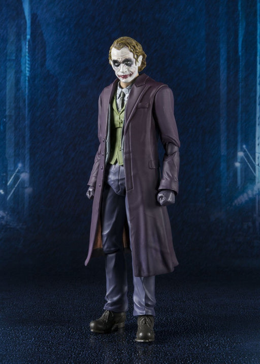 Batman the Dark Knight Joker Front Pose Blue Background