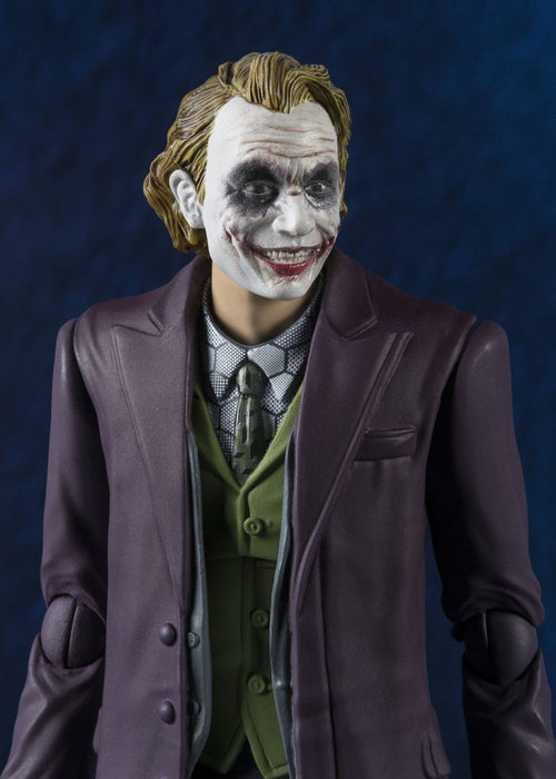 Batman the Dark Knight Joker Laughing Facial Expression Close Up