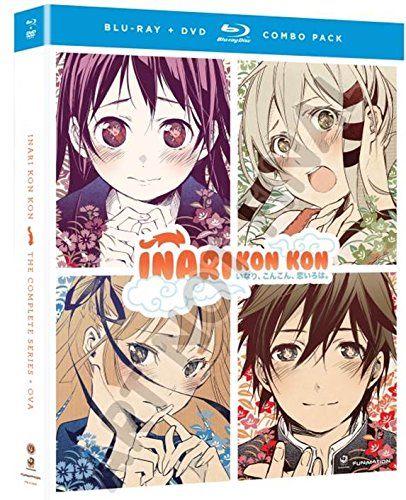 Inari Kon Kon Complete Series + OVA Blu-Ray DVD Combo Pack