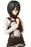 Attack on Titan Mikasa Ackerman No Jacket One Arm in Front One Arm in Back Close Up
