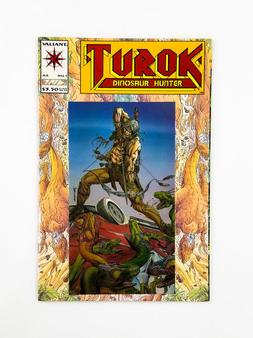 Turok Dinosaur Hunter July No. 1 Front Cover