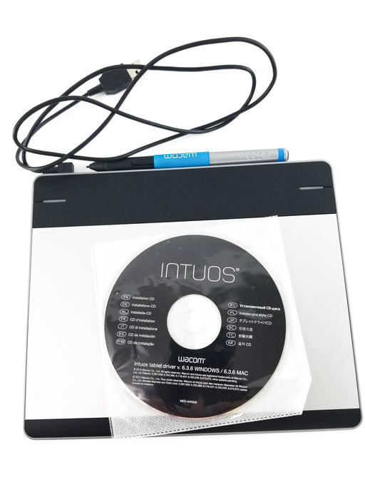 Wacom Intuos CTL-480 Creative Pen Drawing Tablet with Installation CD