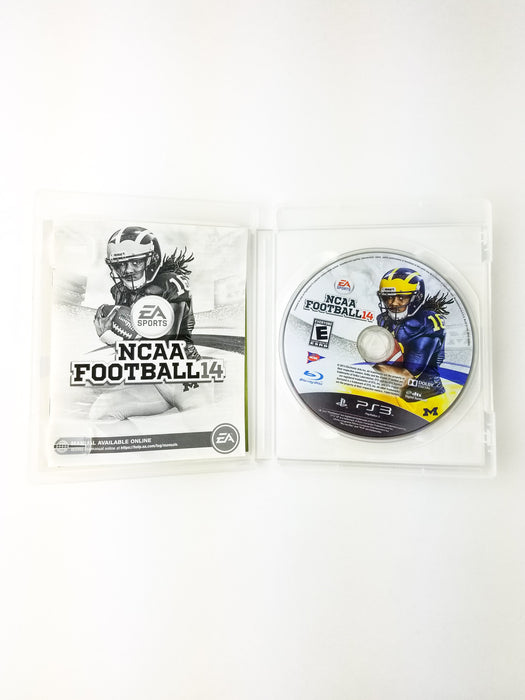 EA Sports NCAA Football 14 Play Station 3 Video Game User Manual and Game Disc