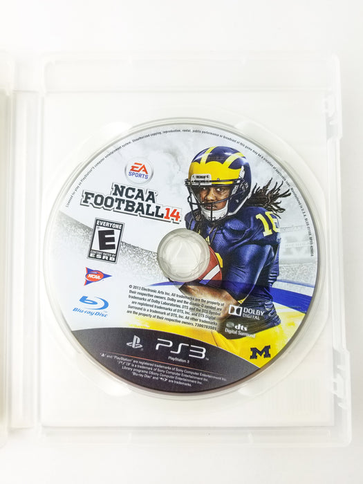 EA Sports NCAA Football 14 Play Station 3 Video Game Game Disc