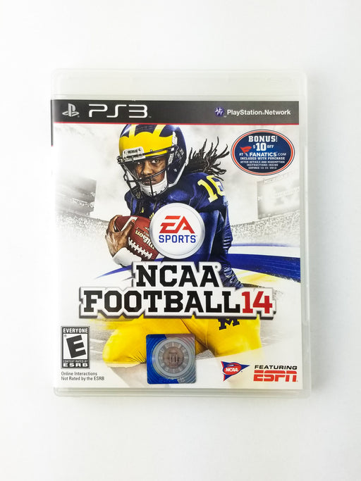 EA Sports NCAA Football 14 Play Station 3 Video Game Front Cover