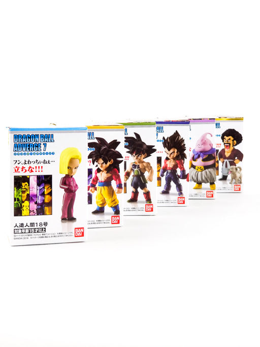 Dragon Ball Adverge 7 Mini Trading Figures Boxes