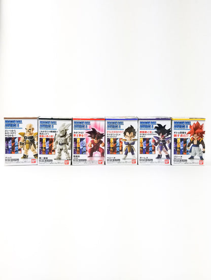 Dragon Ball Adverge 8 Mini Trading Figures Boxes