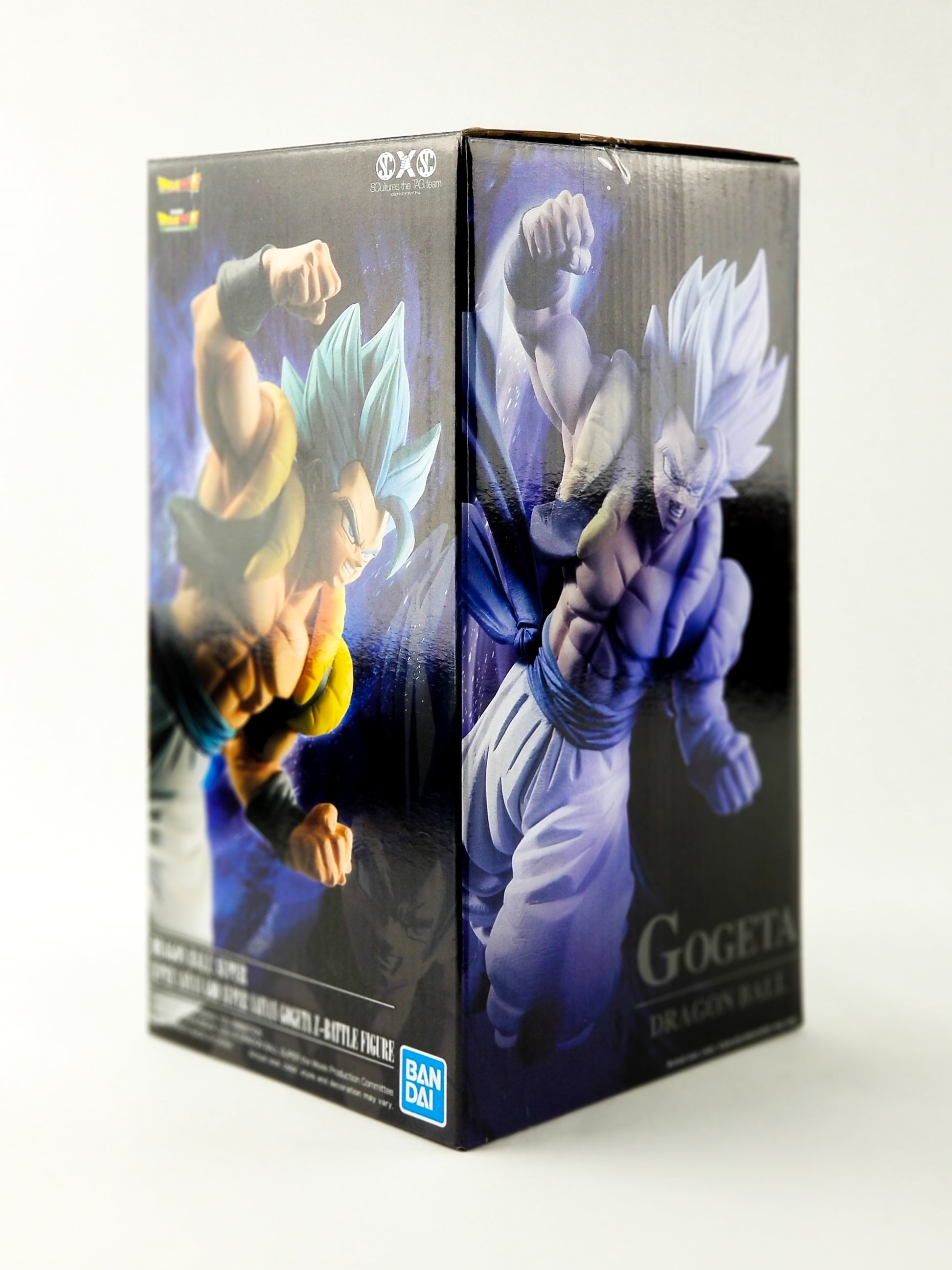 Dragon Ball Super Super Saiyan God Super Saiyan Gogeta Z-Battle Statue Box