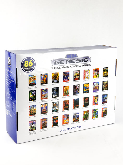 Sega Genesis Classic Game Console Deluxe 86 Game Special Edition