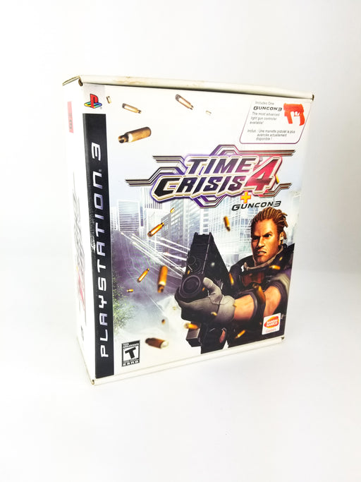 Time Crisis 4 + Guncon3 Playstation 3 Big Box Bundle Front Cover
