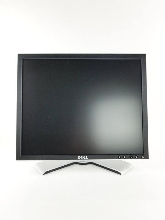 Dell 1908FP Silver and Black 19" LCD Monitor Front View