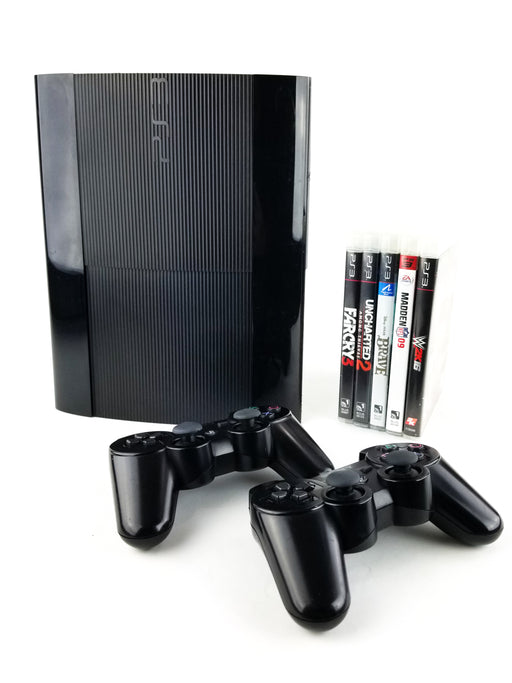 Sony Playstation 3 Super Slim 250 GB Console Bundle