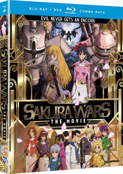Sakura Wars the Movie Blu-Ray DVD Combo Pack