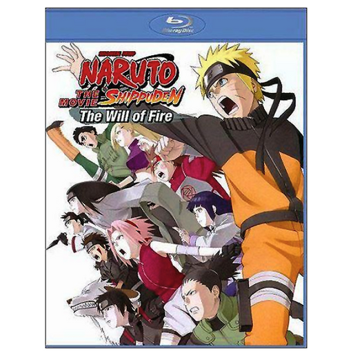 Naruto Shippuden The Movie:  The Will of Fire Blu-Ray