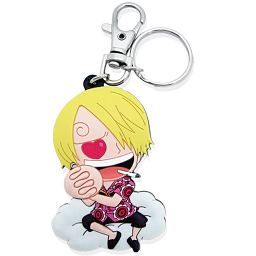 One Piece Sanji Love Keychain Ring